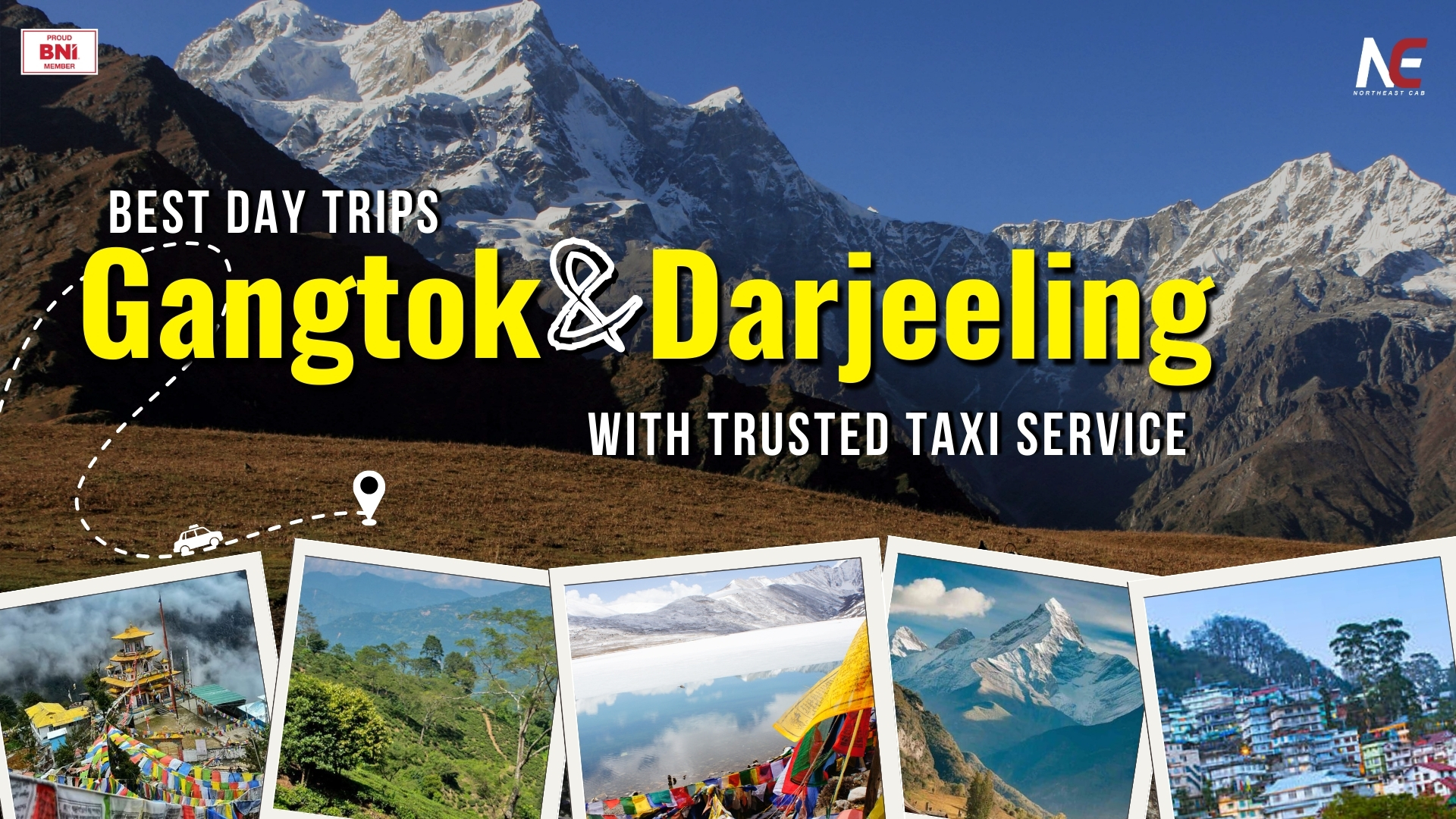 Road trips to Gangtok & Darjeeling